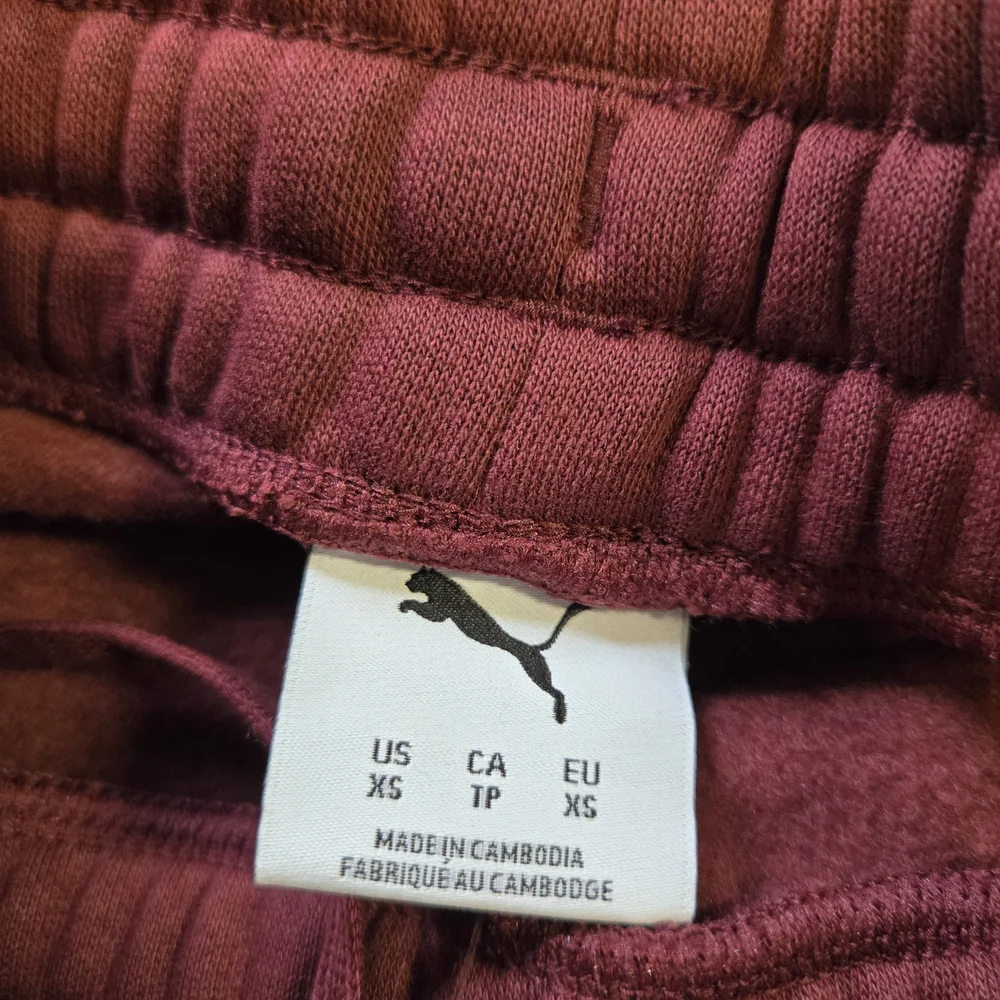 Puma Kids Maroon Jogger Sweatpants
